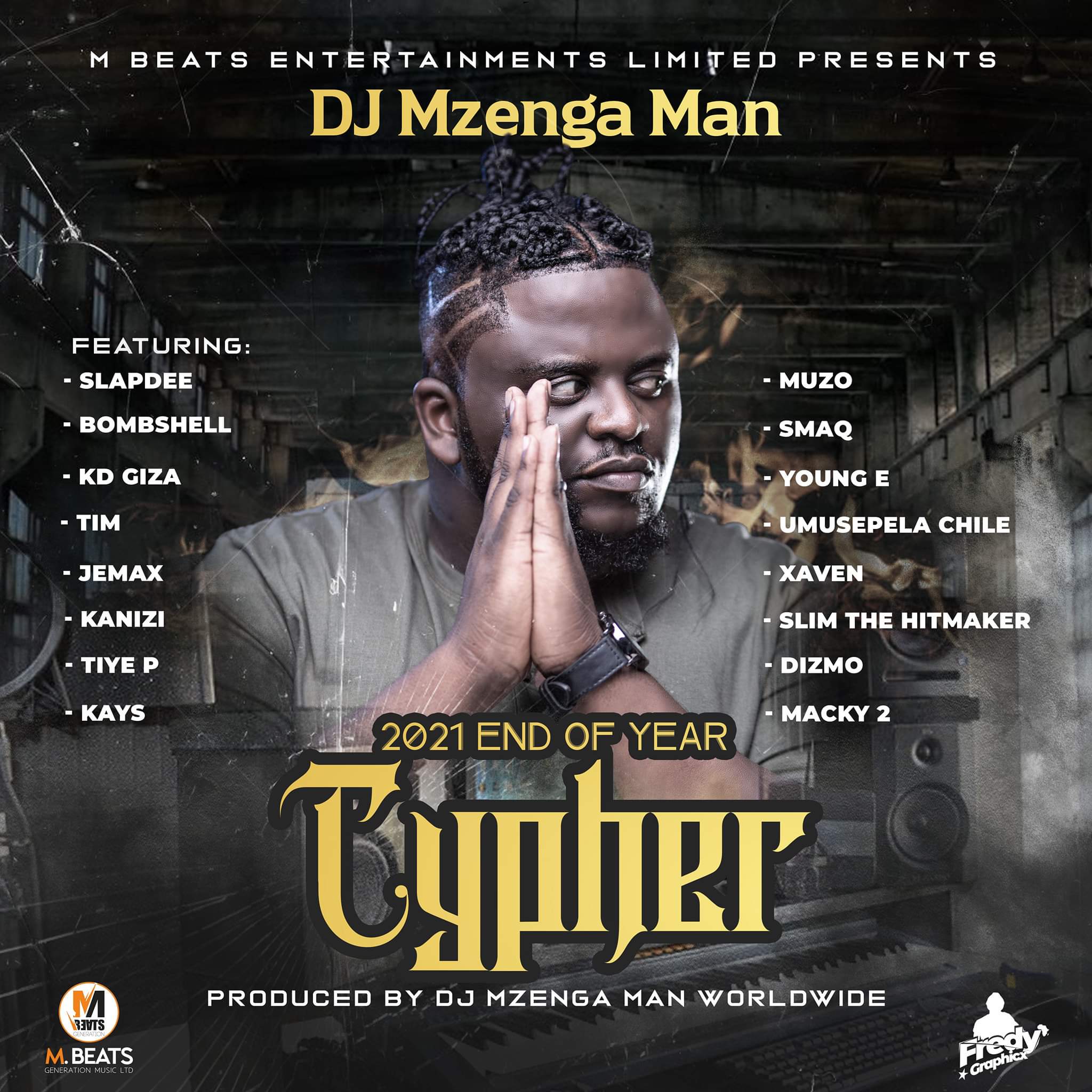 Dj Mzenga Man - End Of Year Cypher 2021 Mp3 Download